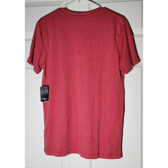 21 Men National Taco Day Mens Small Forever 21 Red T-Shirt‎ NWT - Picture 2 of 7
